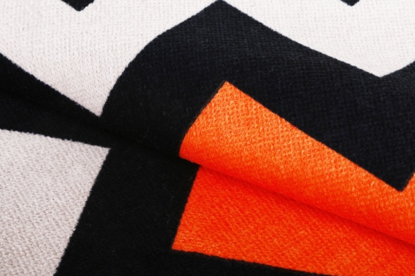 Полотенце пляжное Rainbow Stripes 71x147 см разноцветный Luna 