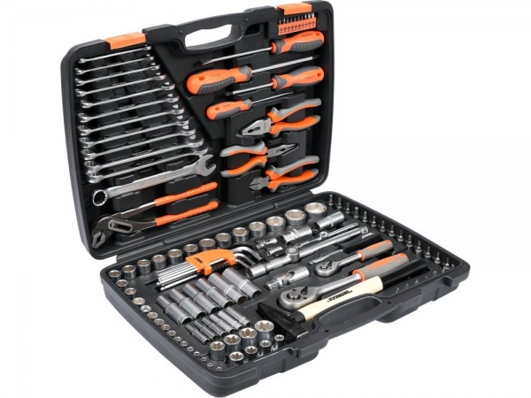 Набор ручного инструмента STHOR 122 шт. 58690