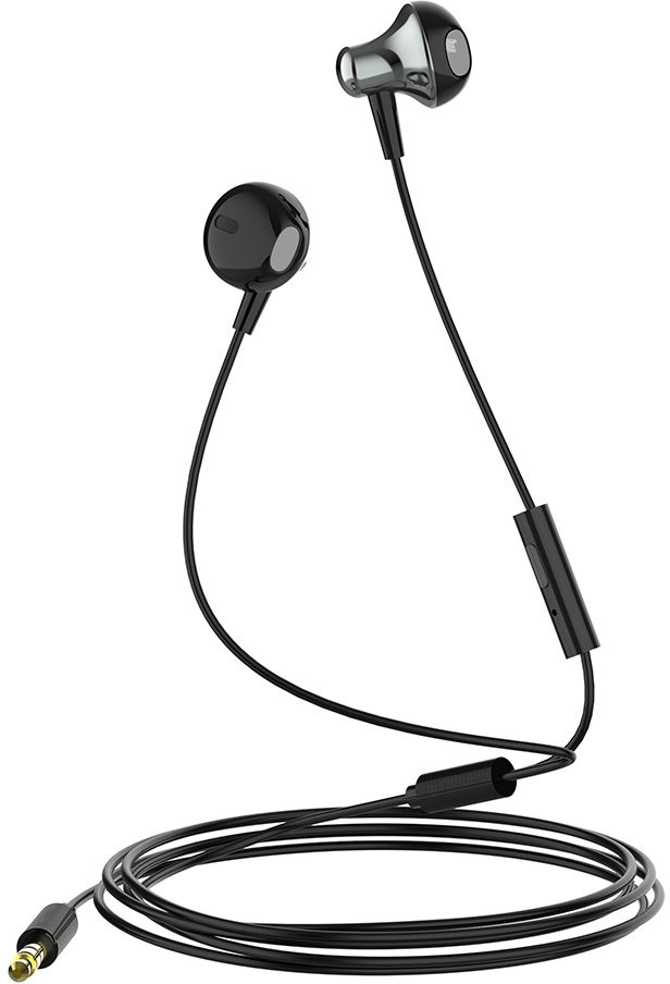 Навушники ColorWay Slim 3.5 mm Wired Earphone Blast 1 black (CW-WD01BK)
