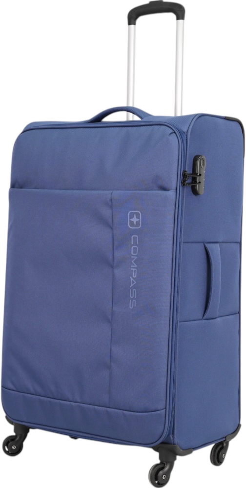 Чемодан Compass MS-2501 35 л синий 56x38x20 см S