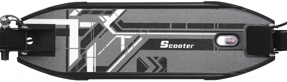 Самокат MaxxPro kids чорний із білим LS204