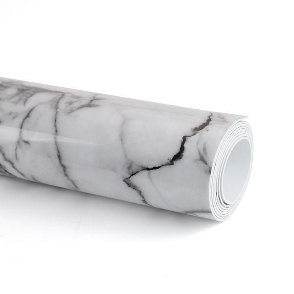 Захисне покриття м'яке скло 900х800х1,5 мм мармур білий MVM