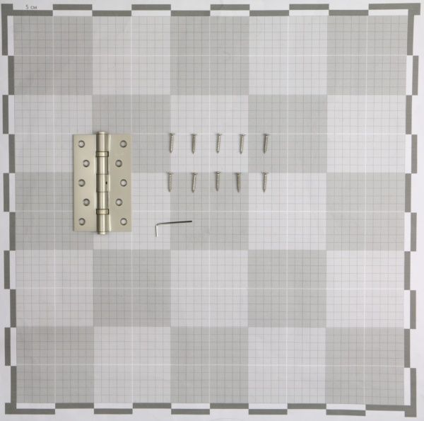 Петля универсальная  MVM HE-120 PN 125x75x3 мм перламутровый никель