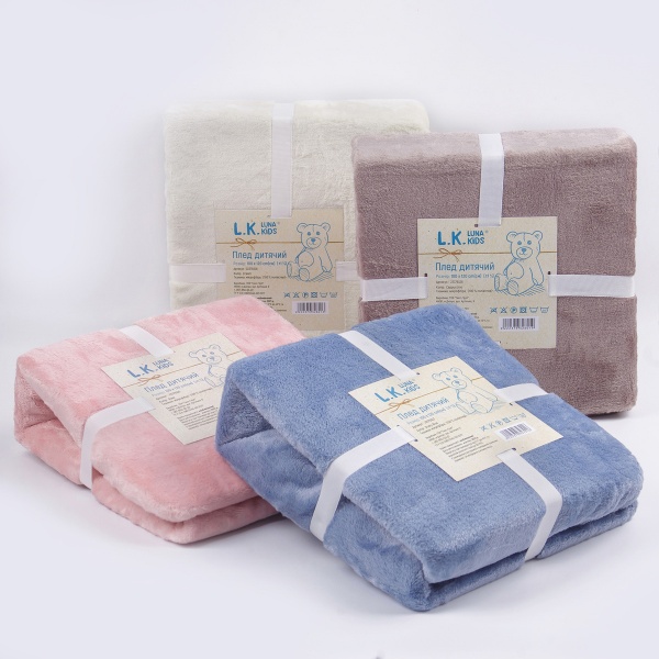 Плед Luna Kids Cream 100x120 см кремовий 