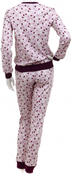 Костюм домашний мужской Flis clothes Сердечко р. L