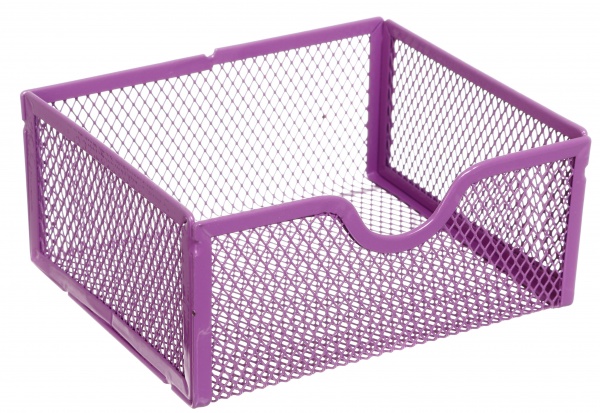 Органайзер настольный металл 22.3х10.8х10.8 см фиолетовый Nota Bene