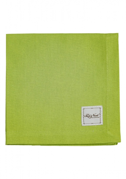 Салфетка La Nuit Цветок зеленый 40x40 см 