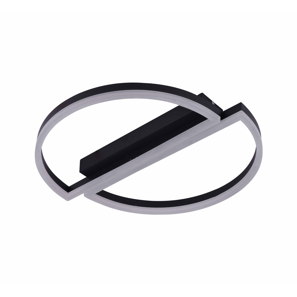 Люстра потолочная Miorro LED Amico 2x58 Вт LED-модуль черный 51-313-012