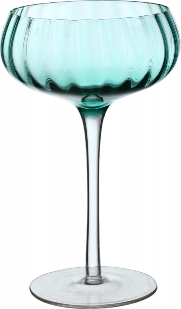 Бокал для шампанского Fiora Teal Blossom стекло 280 мл 1 шт.