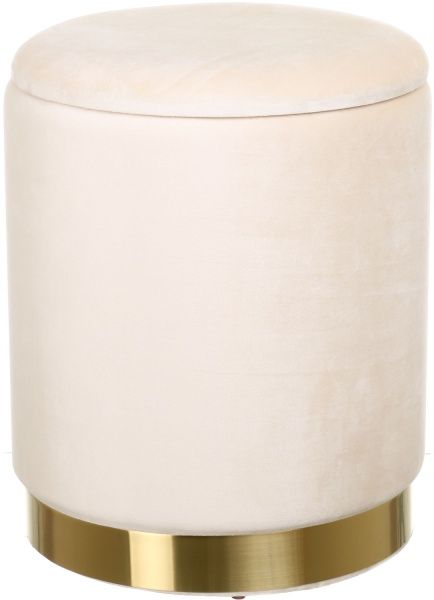 Сундук-пуф Francois 36х36х44 см белый 