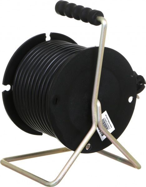 Удлинитель на катушке ОТК без заземления 3 гн. черный 10 м Б-10-2х2,5 