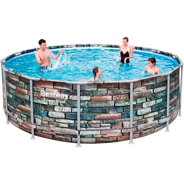 Круглий каркасний басейн Bestway 56993 427-122 см
