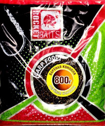 Коноплі запарені Rocket Baits 800 г конопля