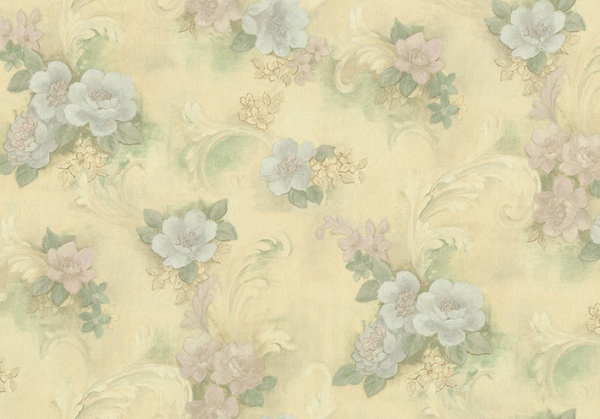 Обои виниловые на флизелиновой основе Vinil Блюмарин декор ЭШТ 4-1404 1,06x10,05 м 