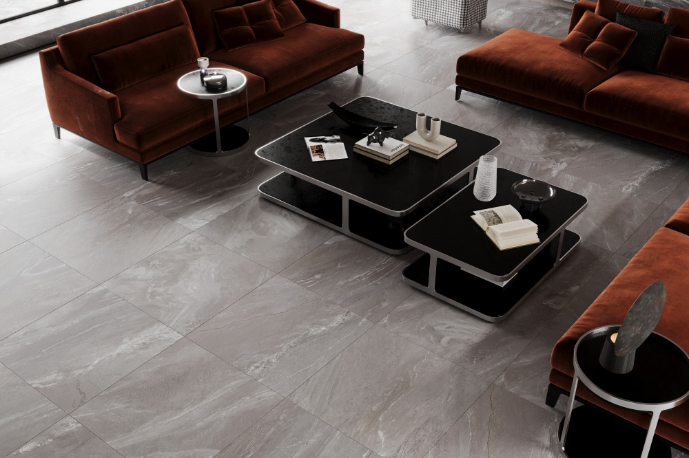 Плитка Vesuvio Anthracite F P R Full Lappato 60x60 см (2 сорт)