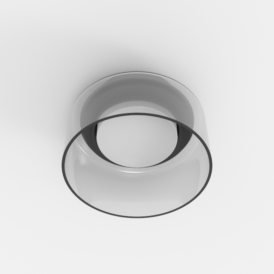 Светильник встраиваемый (Downlight) Hopfen STARK SAGA-GX-1 BK черный