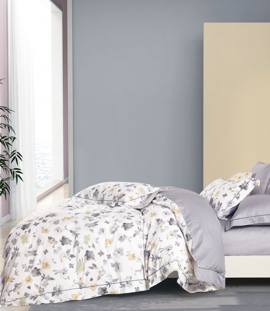 Комплект постільної білизни 2,0 FLORAL STUDY мульті La Nuit