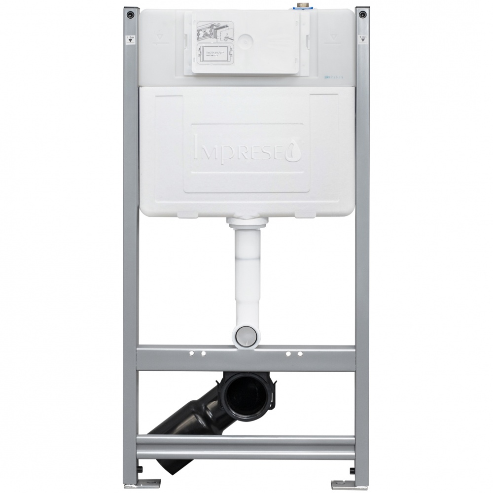 Комплект инсталляции Imprese i-FRAME, клавиша хром i7116PC