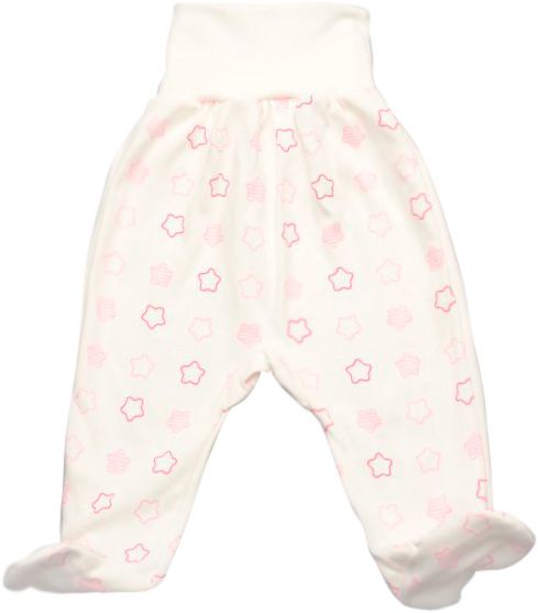 Повзунки дитячі Модний Карапуз Stars р.68 молочно-рожевий 