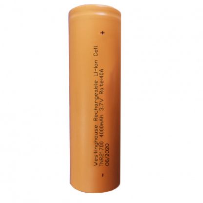 Аккумулятор Westinghouse высокотоковый 10С Li-ion INR 21700 1 шт. (INR21700P-4000mAh(10C)) 