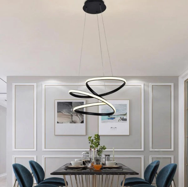 Люстра Miorro LED Frutto 80 Вт черный 51-313-018