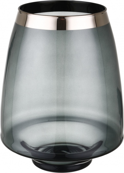 Ваза Wrzesniak Glassworks Venus 25 см серый 