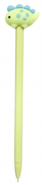 Ручка гелевая Dino зеленая 