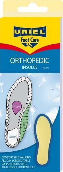 Устілки ортопедичні Uriel р. 41 377 Sport бежевий