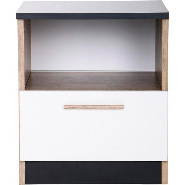 Тумба приліжкова Embawood Леді дуб сонома/антрацит 