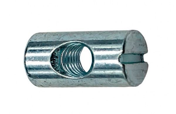 Гайка цилиндрическая симметричная М6 x22 мм 2 шт