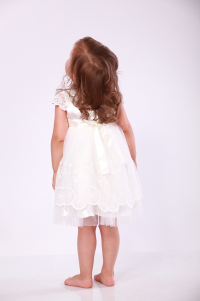 Платье Sasha р.98 молочный 4119 