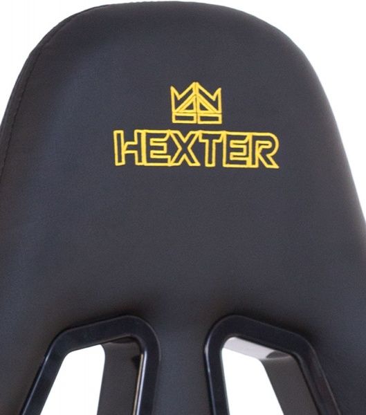 Крісло Hexter ML R1D Tilt PL70 Eco/01 чорно-жовтий 