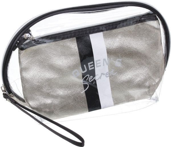 Набір косметичок Queen's secret 2 шт золотий 