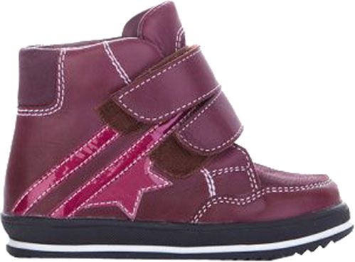 Полуботинки MiracleMe 4516 р.27 вишневый 34-6-45-1 