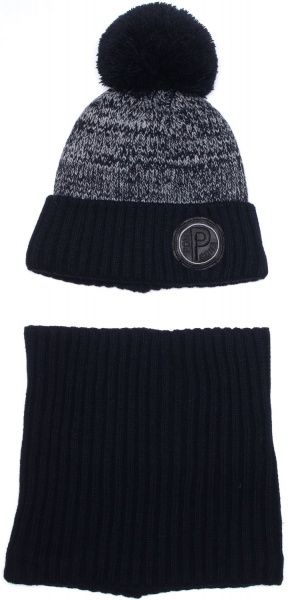 Шапочка детская унисекс Pompona р.48-50 серый 20 Z P 42 k ПП 