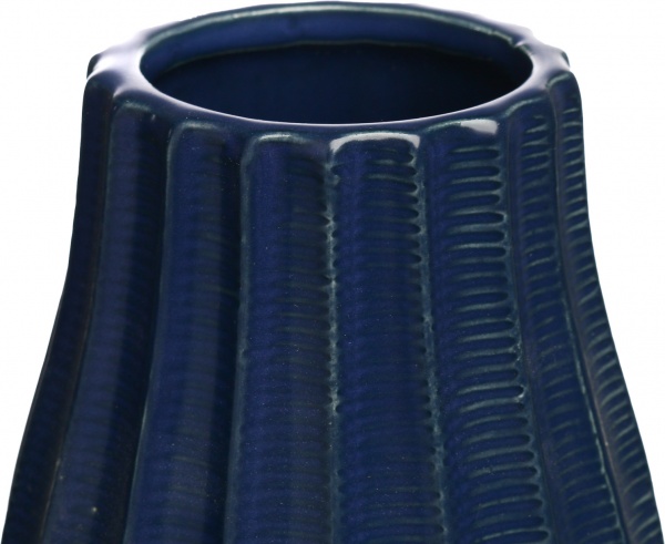 Ваза керамическая синий Guoxin d13хh24,5