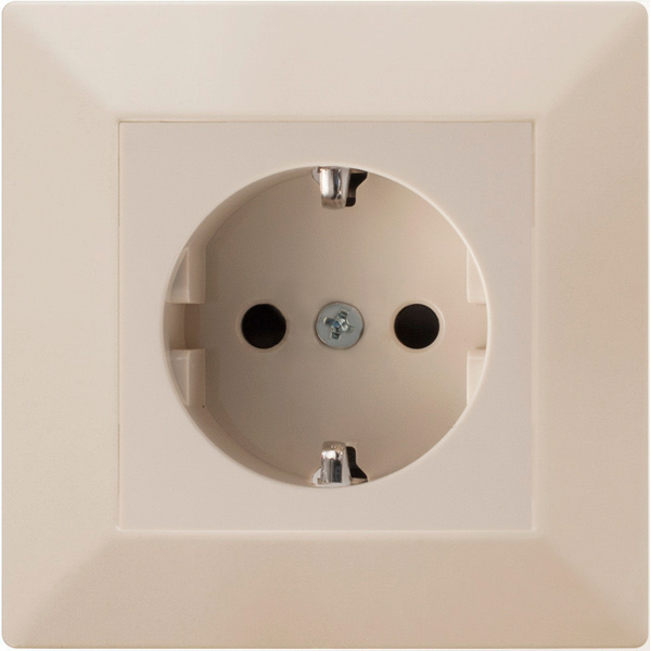 Розетка HausMark Alta кремовый SNG-SCP.SQ20MG1WG-CR