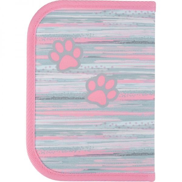 Пенал школьный 622 Charming kitty 49682 KITE розовый