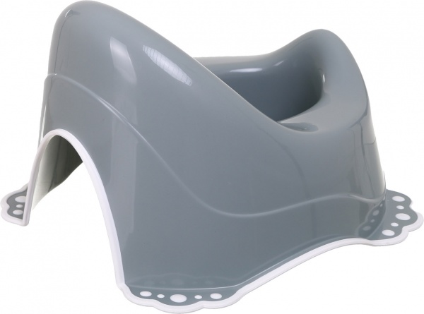 Горшок детский Bambinelli серый с резинкой 35х30х23 см