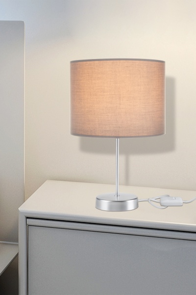 Настольная лампа Luna Arel 1xE27 дымчато-серый MDL.4741 