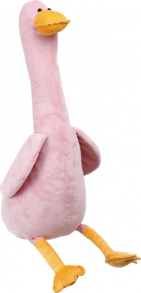 Подушка декоративна Гусак 53 см рожевий 