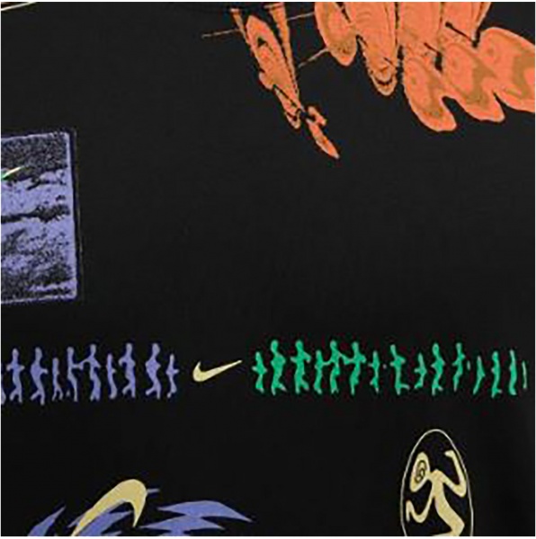 Футболка Nike M NSW TEE FESTIVAL AOP FB9780-010 р.S різнокольоровий