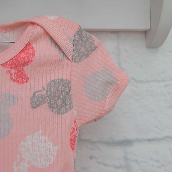 Боди детское для девочки Blanka Кися р.74 розовый 110238 