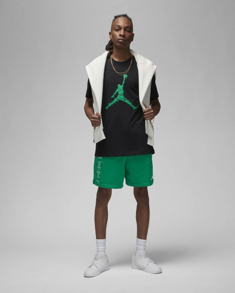 Футболка Nike M J ESS SS CREW 3 DX9581-010 р.L чорний