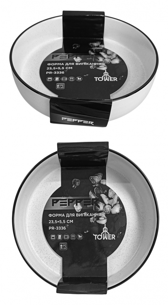 Форма Pepper 23,5х5,5 см, Tower, керамика