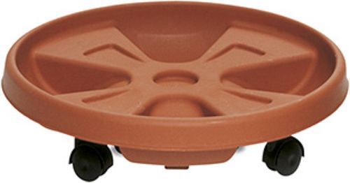 Піддон пластиковий Stefanplast Roller круглий (11350) світло-коричневий 