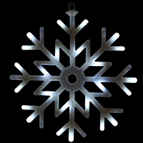 Гірлянда-фігура Сніжинка вбудований світлодіод (LED) 48 ламп 5 м