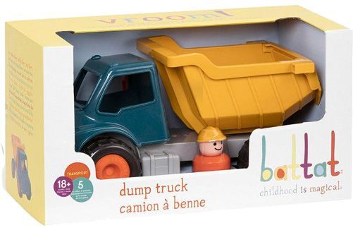 Автомобиль Battat серии Первые машинки Самосвал с фигуркой водителя BT2510Z