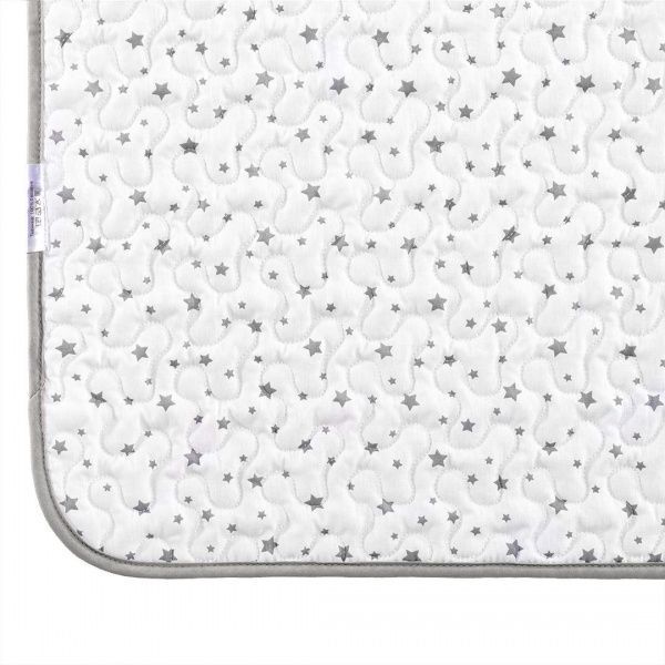 Ковдра-покривало IDEIA дитяче Кроха Єнот 105x130 см білий із сірими вставками 8000012877 