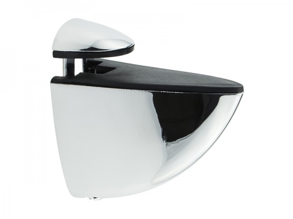 Тримач для полиць DC пелікан 66х66 мм хром (2 шт.)